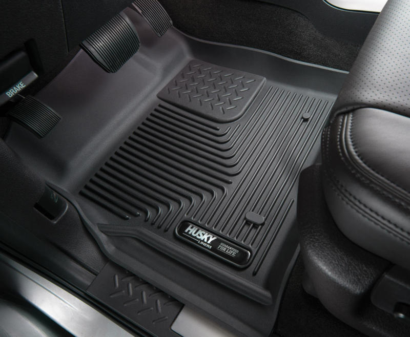 Husky Liners 14-16 Toyota Tundra Double Cab X-Act Contour Black 2nd Row Floor Liner (Full Coverage)