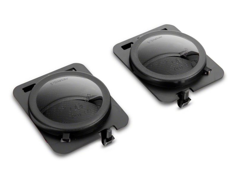 Raxiom 07-18 Jeep Wrangler JK Axial Series White LED Side Marker Lights- Smoked