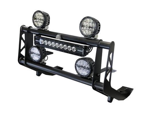 aFe 2024+ Toyota Land Cruiser (J250) L4 2.4L Terra Guard Bull Bar w/ RIGID Lights
