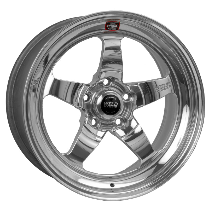 Weld S71 17x8 / 5x115mm BP / 5.2in. BS Polished Wheel (3.18 ID High Pad)