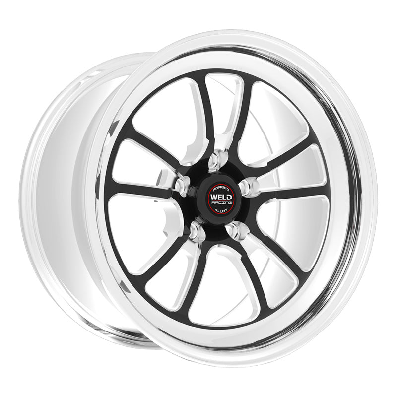 Weld S70 17x10 / 5x115mm BP / 6.1in. BS Black Wheel (High Pad) - Non-Beadlock