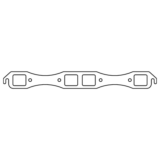 Cometic Chrysler Big Block B/RB V8 .043in Copper Exhaust Manifold Gasket Set-1.780in x 1.480in Port
