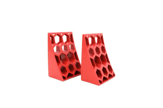 Weigh Safe Double Wheel Chock Set - 4 Wheel Chocks