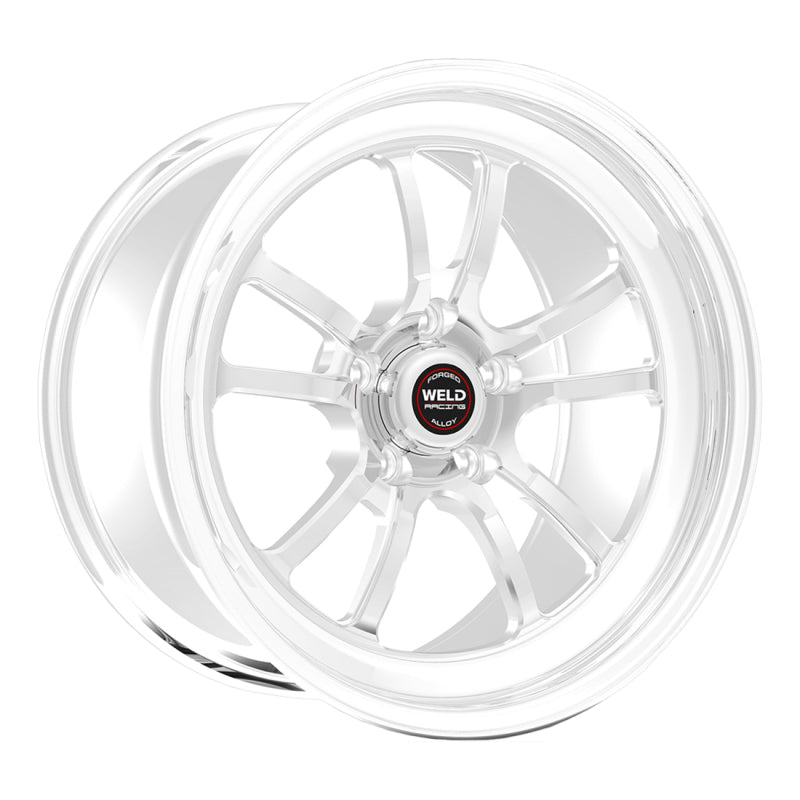 Weld S70 17x11 / 5x4.75in BP / 7.7in. BS Polished Wheel (High Pad) - Non-Beadlock