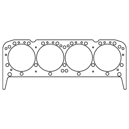 Cometic GM SB 18/23 Deg 4.200in Bore 0.043in Copper Head Gasket (No Steam Holes)