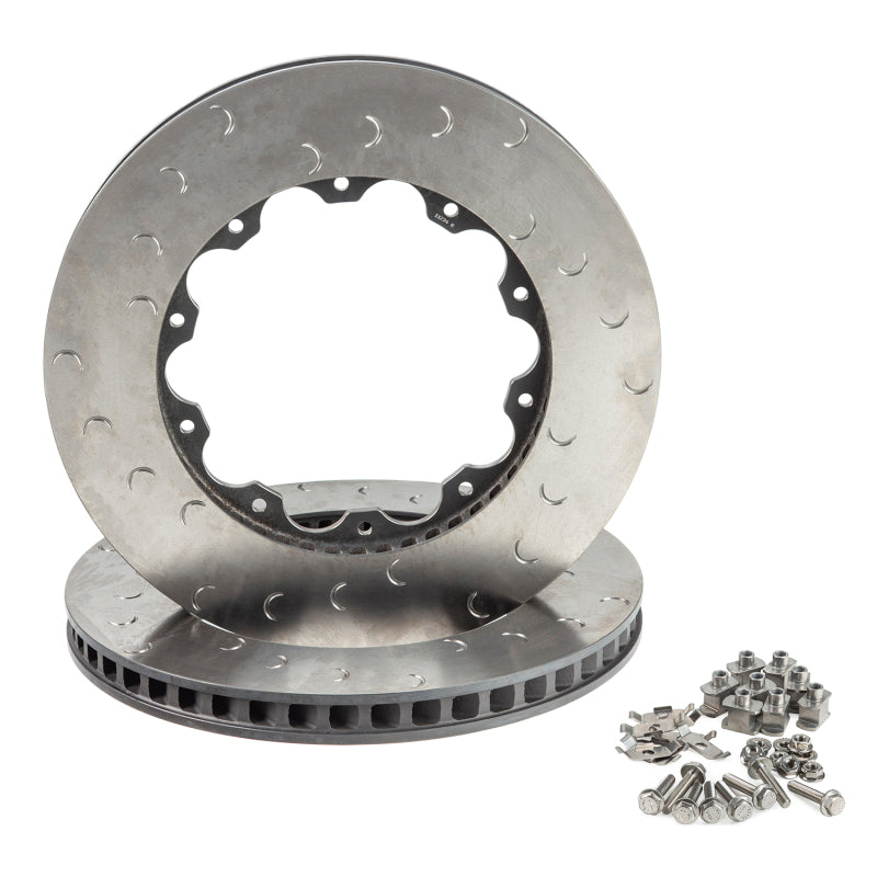 Alcon Nissan R35 GTR Gen 1/2 380X30mm Rotor Ring Kit - Rear Left