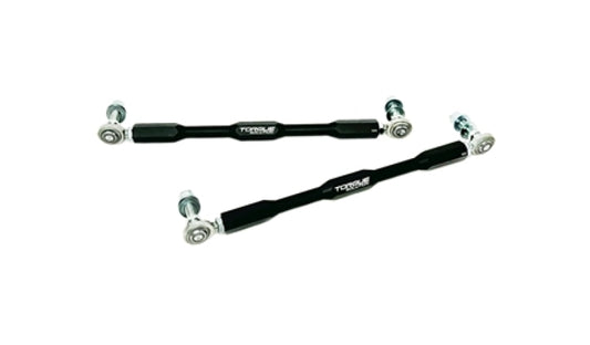 Torque Solution 04-13 Mazda  3 / 04-13 Volvo C30 Adj. Front Sway Bar End Links