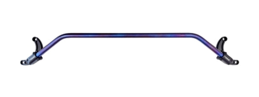 Torque Solution Subaru 08-21 WRX/STI Strut Brace - Titanium Burnt Purple / Blue