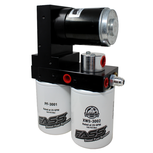 FASS 08-10 Ford F250/F350 Powerstroke 100gph Titanium Series Fuel Air Separation System TS F16 100G