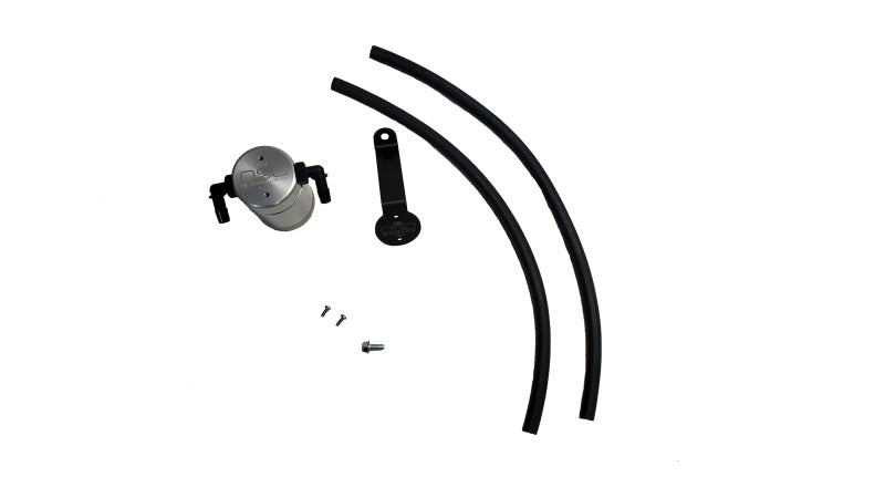 J&amp;L 19-23 Ford/Lincoln SUVs &amp; Trucks w 2.0 EcoBoost Driver Side Oil Separator 3.0 - Clear An