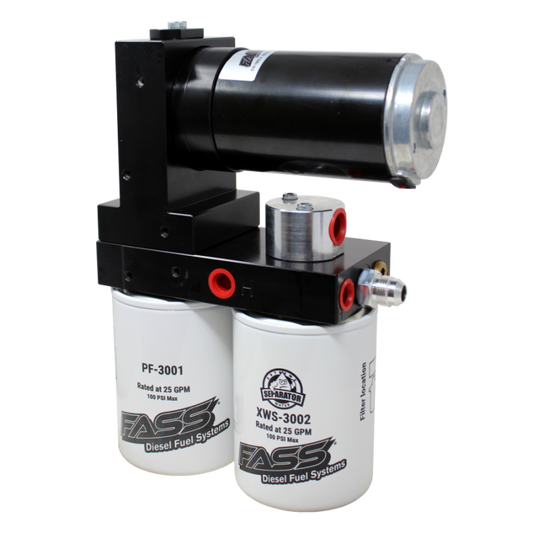 FASS Class 8 250gph/16-18psi Titanium Signature Series Fuel Air Separation System TS 250G