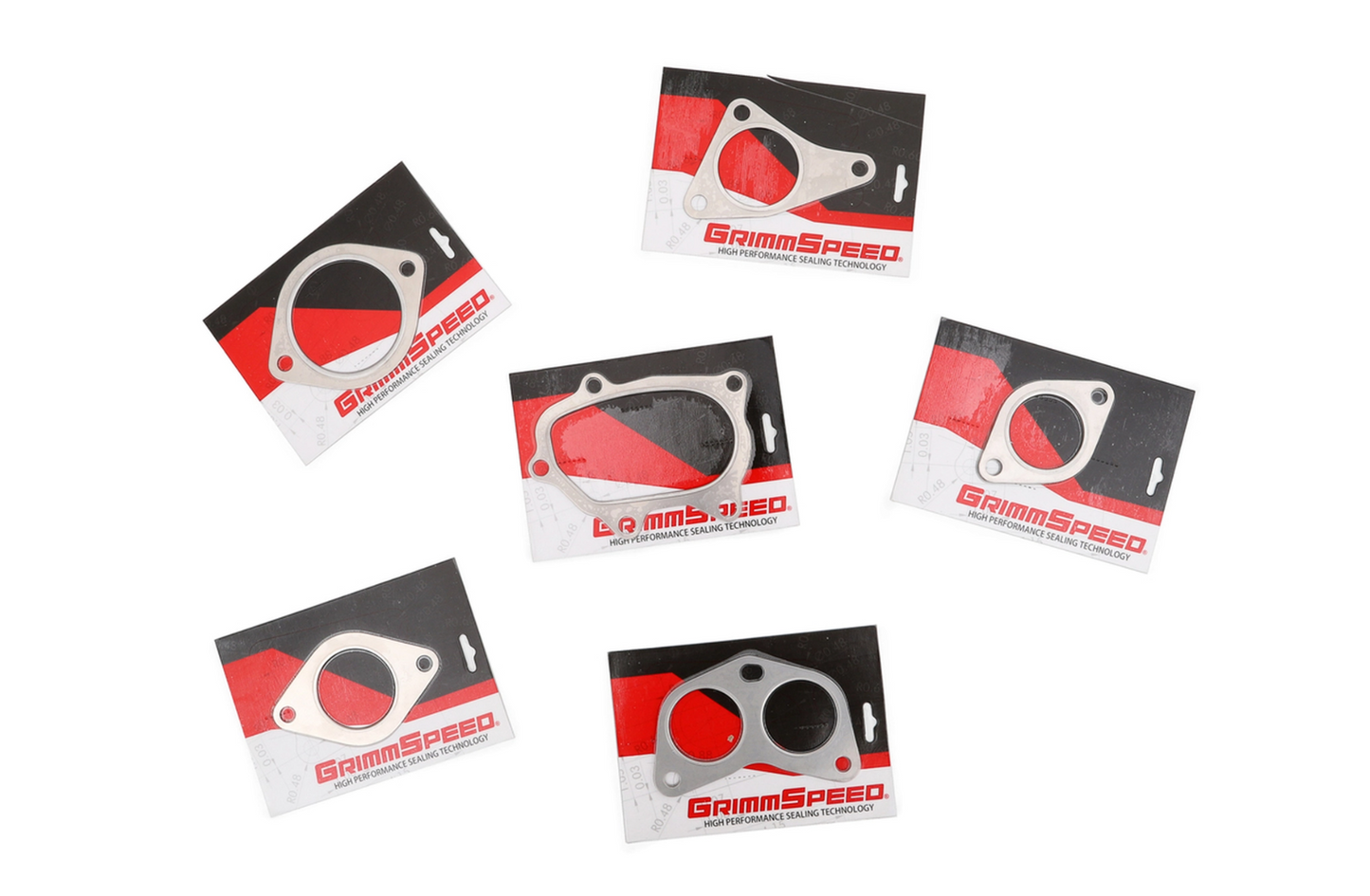 GRIMMSPEED EXHAUST GASKET SET - SUBARU WRX/STI/LGT/FXT/OBXT