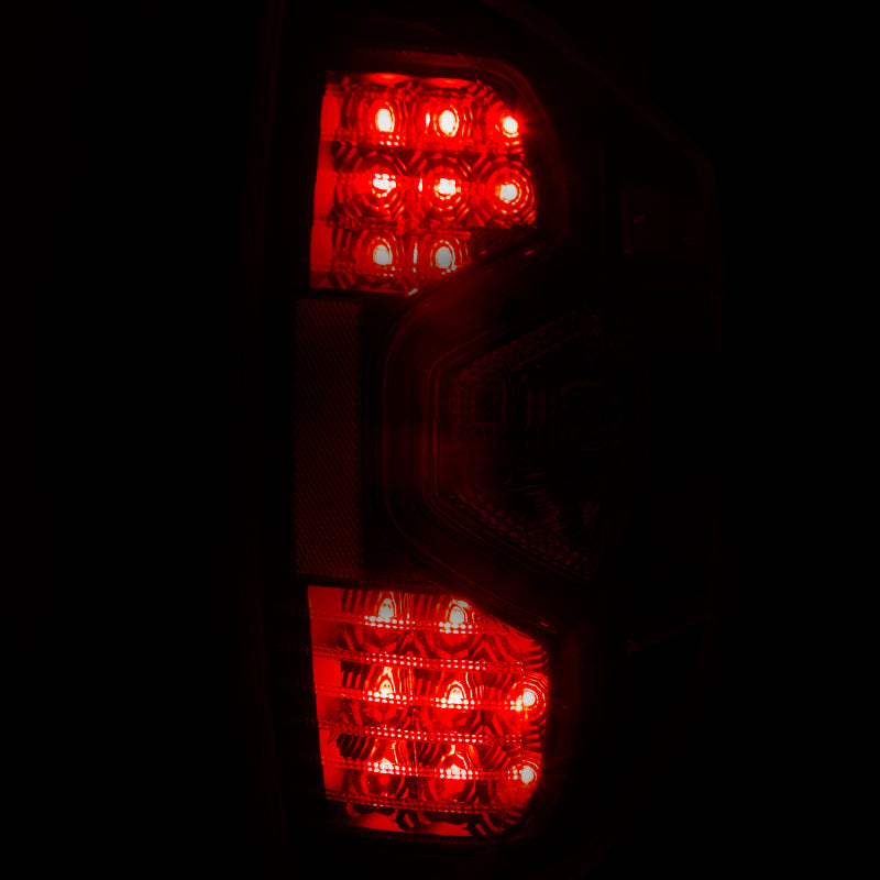 ANZO 2014-2015 Toyota Tundra LED Taillights Black