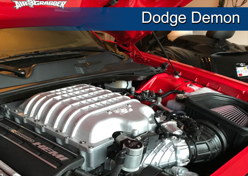 J&amp;L 15-23 Dodge Hellcat/Demon 6.2L Hemi Passenger Side Oil Separator 3.0 - Clear Anodized