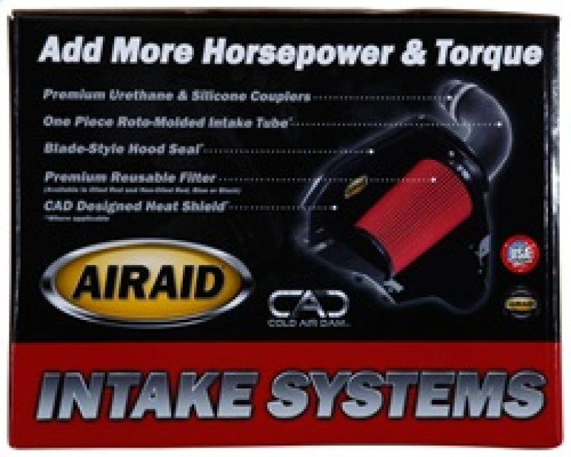 Airaid 11-14 Jeep GC / 11-13 Dodge Durango 3.6/5.7L CAD Intake System w/o Tube (Oiled / Red Media)