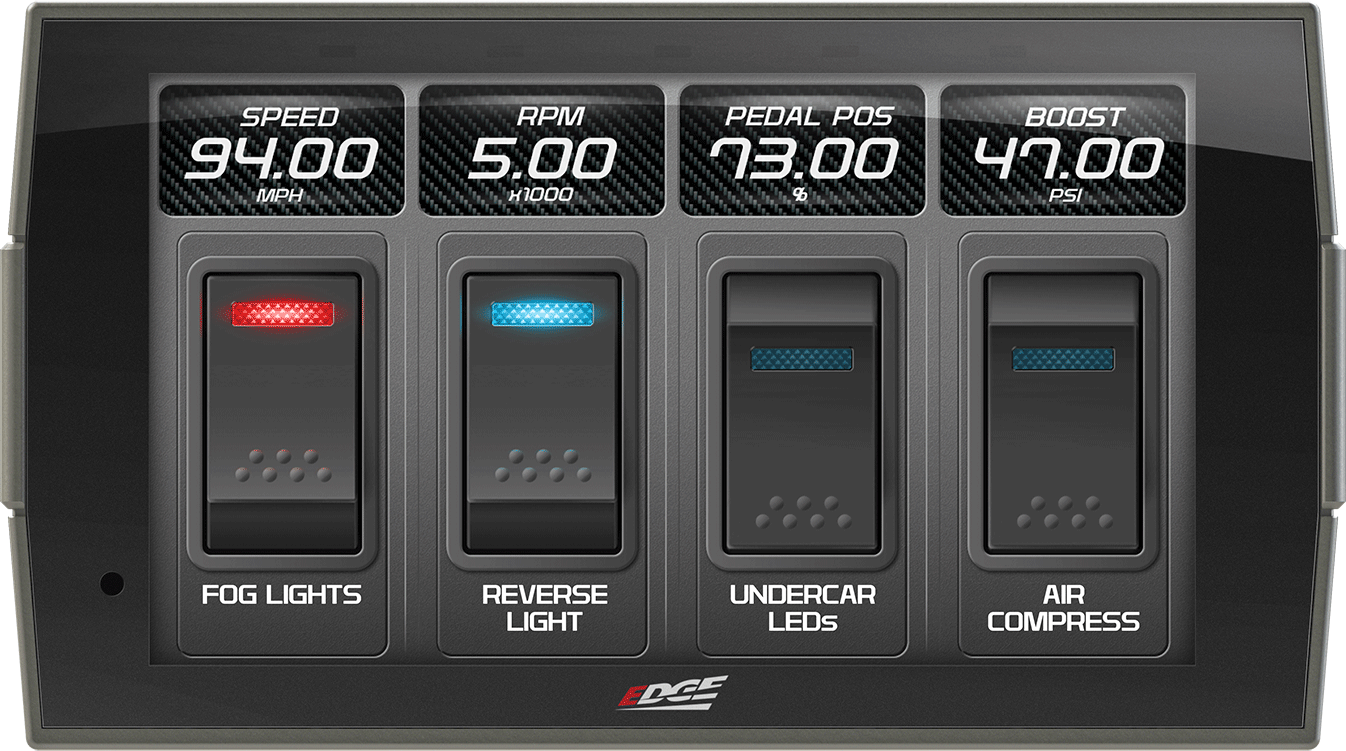 Edge Insight CTS3 Digital Multi fit In Cabin Touchscreen Gauge Monitor | 84130-3