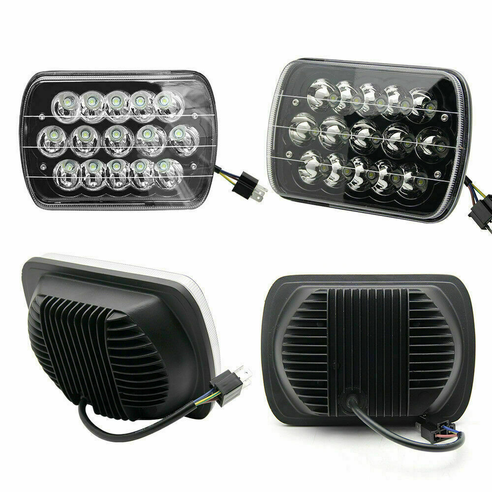 Brightest 5X7 7X6 Dual Beam Sealed Beam Projector LED - SINGLE UNIT JG-1003-B